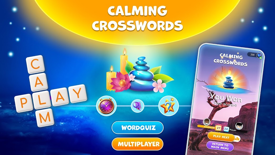 Calming Crosswords Word Puzzle screenshot 1