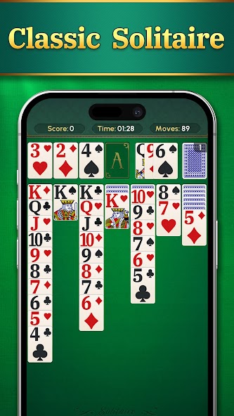 Solitaire:Classic Deluxe Cards screenshot 1