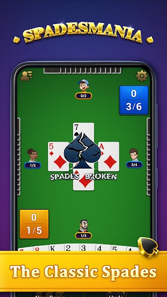 Spades Solitaire - Card Games screenshot 1