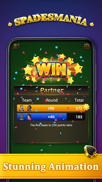 Spades Solitaire - Card Games screenshot 7