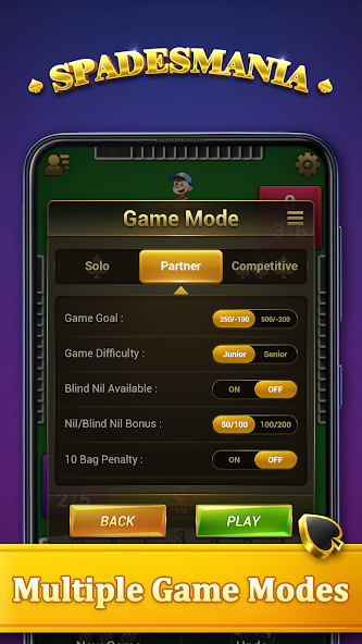 Spades Solitaire - Card Games screenshot 11