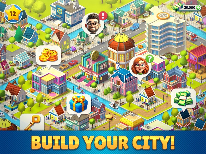 Cozy Town: City Building Game screenshot 11