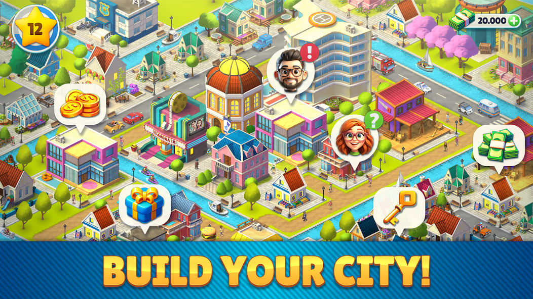Cozy Town: City Building Game screenshot 23