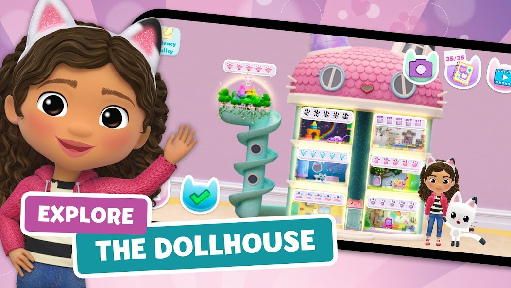 Gabbys Dollhouse: Games & Cats screenshot 12
