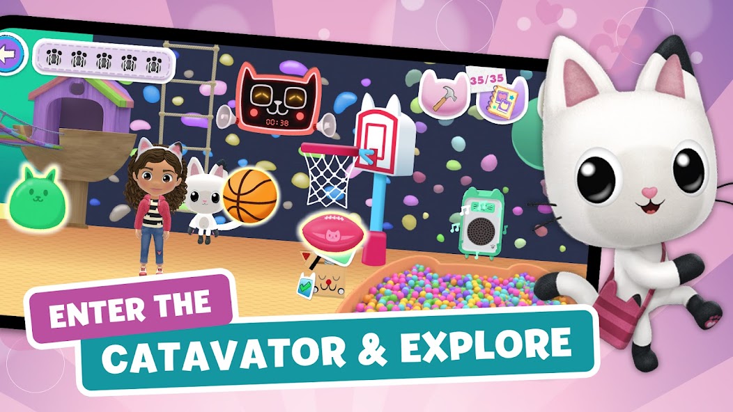 Gabbys Dollhouse: Games & Cats screenshot 14