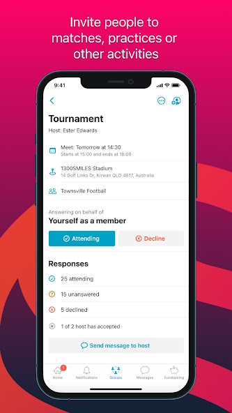 Spond - Sports Team Management screenshot 20