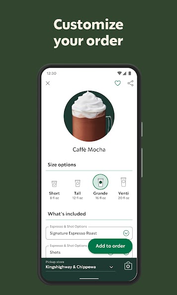 Starbucks screenshot 4