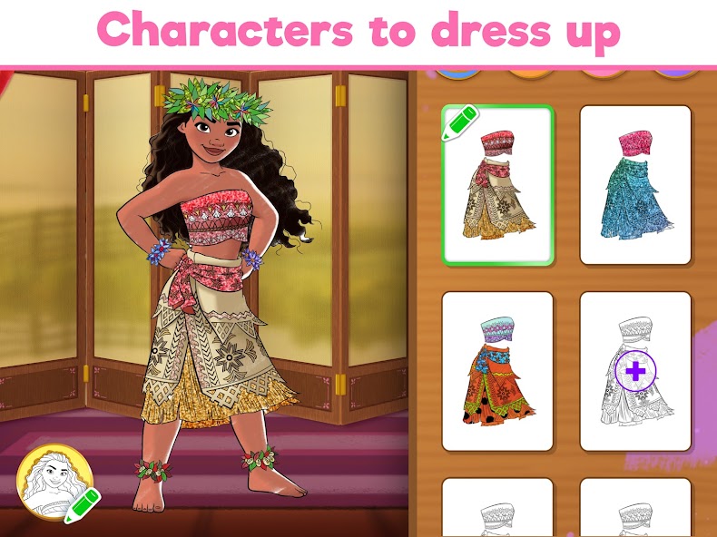 Disney Coloring World screenshot 11