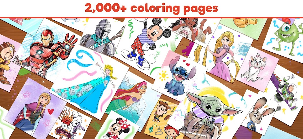 Disney Coloring World screenshot 12