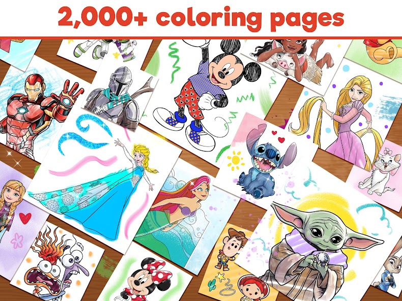 Disney Coloring World screenshot 21