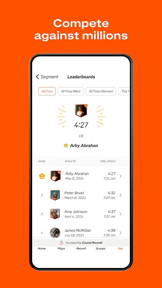 Strava: Run, Bike, Hike screenshot 10