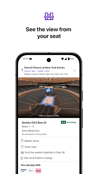 StubHub - Live Event Tickets screenshot 12