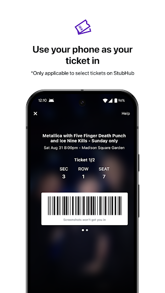 StubHub - Live Event Tickets screenshot 14