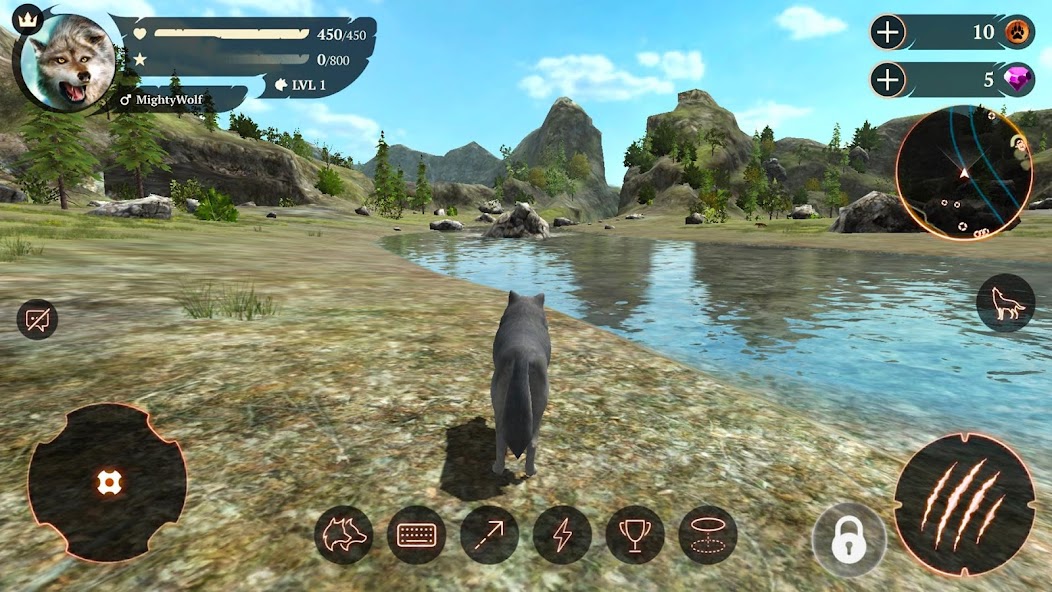 The Wolf: Animal Hunting Game screenshot 1
