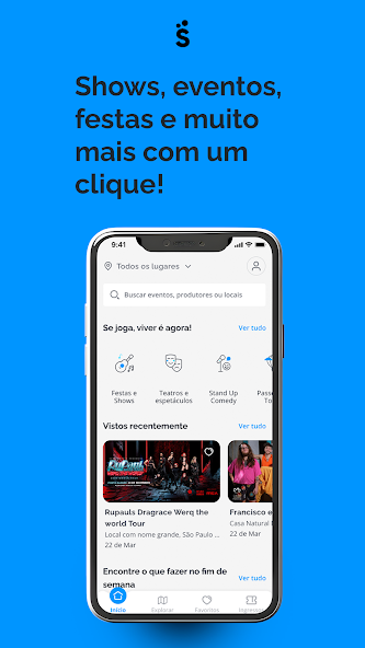 Sympla: Ingressos para eventos screenshot 1