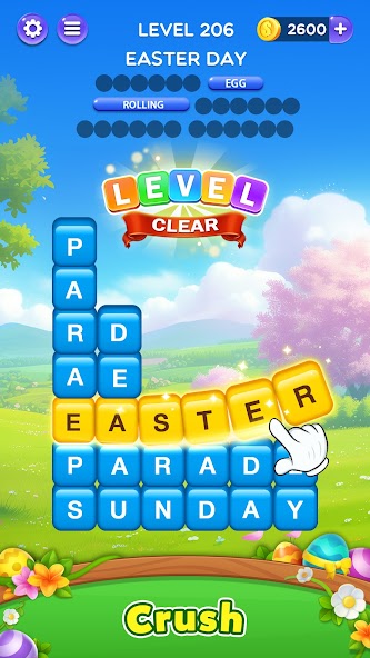 Word Crush - Fun Puzzle Game screenshot 1