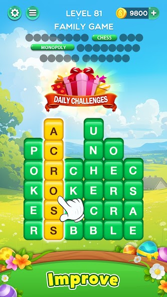 Word Crush - Fun Puzzle Game screenshot 2
