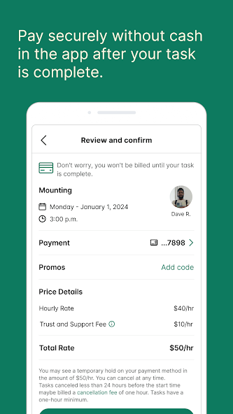 Taskrabbit - Handyman, Errands screenshot 11