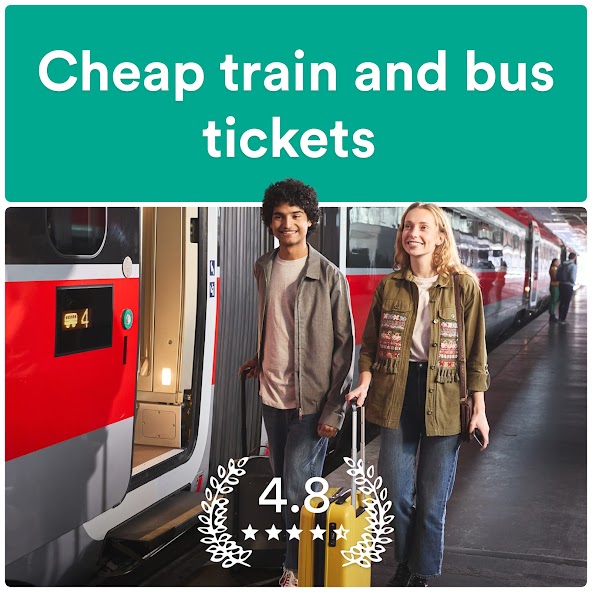 Trainline: Train travel Europe screenshot 1