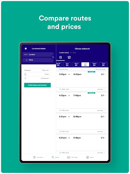 Trainline: Train travel Europe screenshot 3