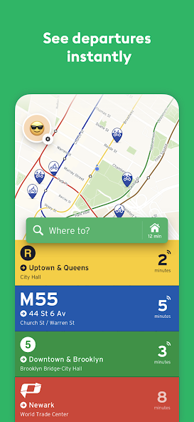 Transit • Subway & Bus Times screenshot 1