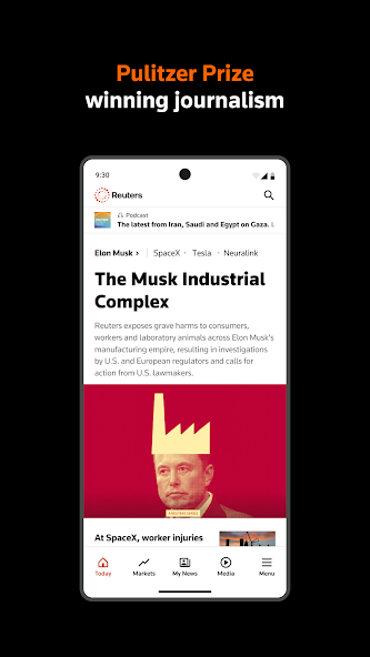 Reuters News screenshot 10