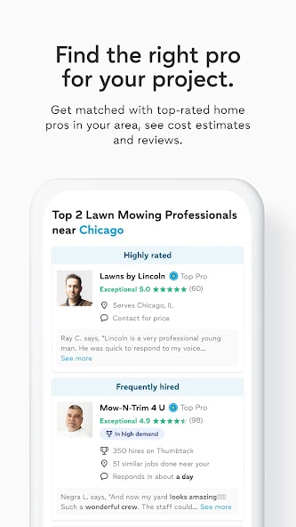 Thumbtack: Hire Service Pros screenshot 5