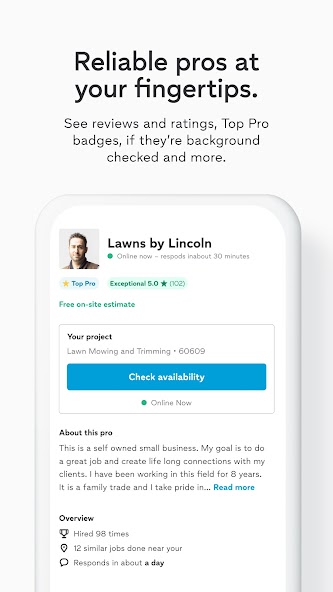 Thumbtack: Hire Service Pros screenshot 6