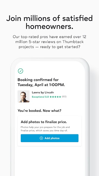 Thumbtack: Hire Service Pros screenshot 7