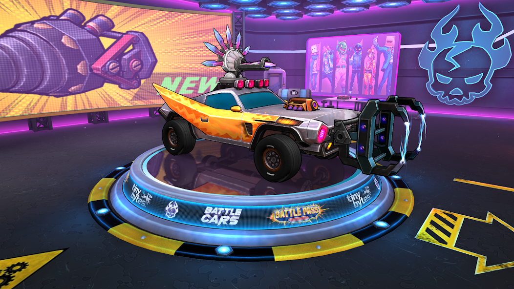 Battle Cars: Nitro PvP Shooter screenshot 2
