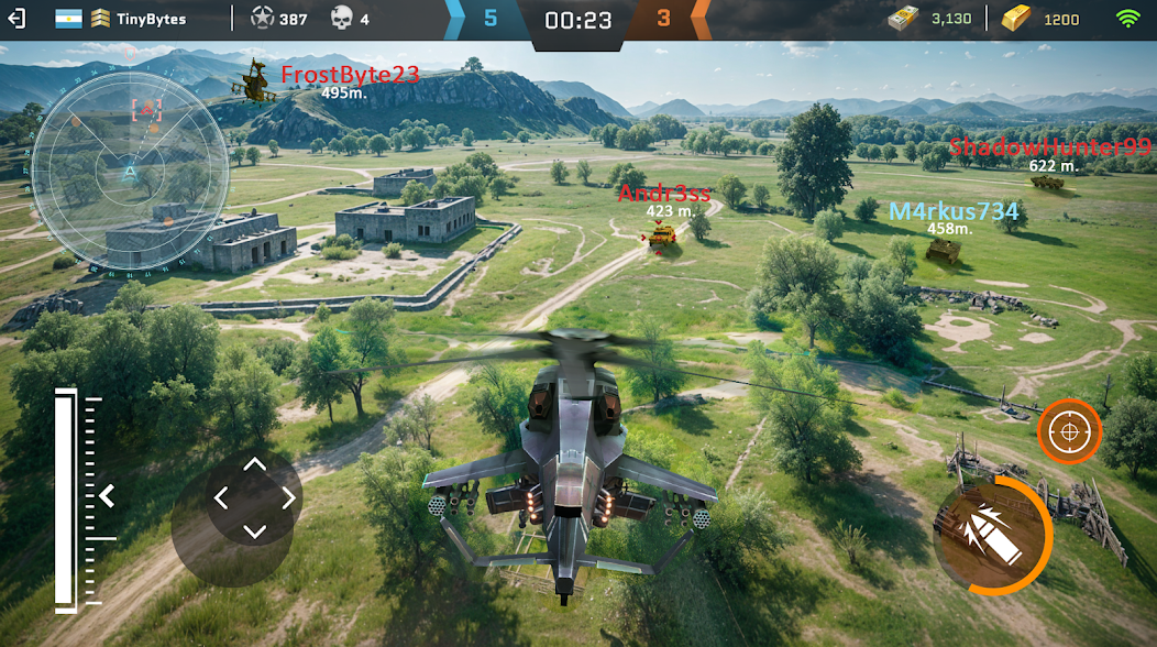 Massive Warfare: Tanks PvP War screenshot 1