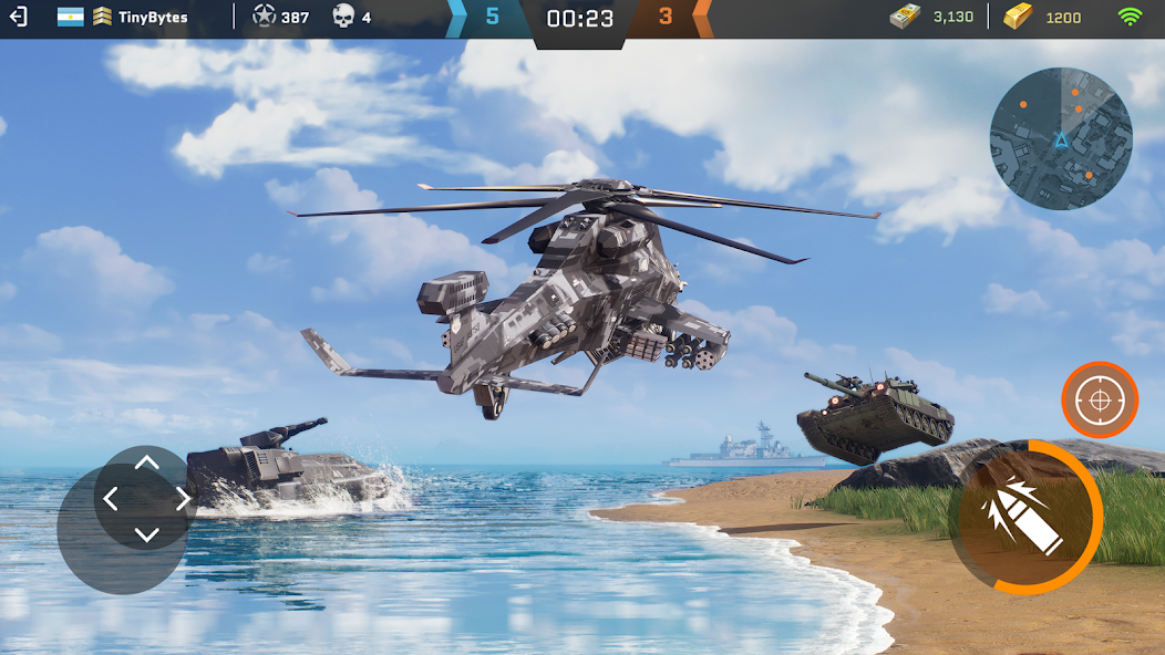 Massive Warfare: Tanks PvP War screenshot 2