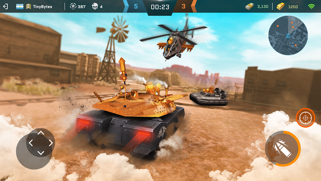 Massive Warfare: Tanks PvP War screenshot 7