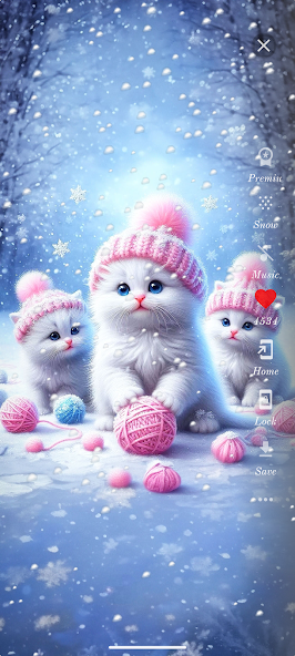 Cute Cat Wallpaper HD screenshot 3
