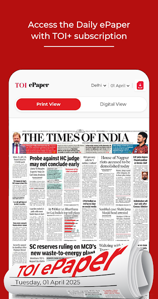 TOI English News, Daily ePaper screenshot 8