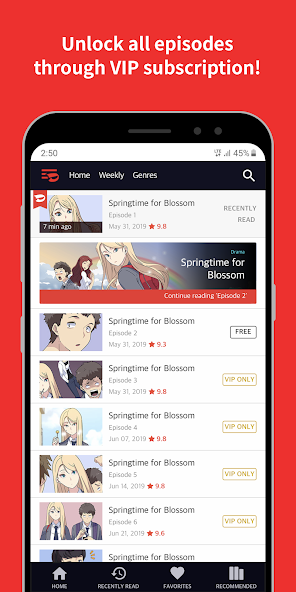 Toomics - Read Premium Comics screenshot 8