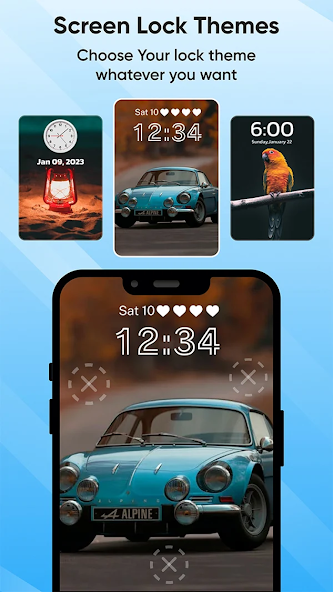 Touch Lock Screen Touch Photo screenshot 9