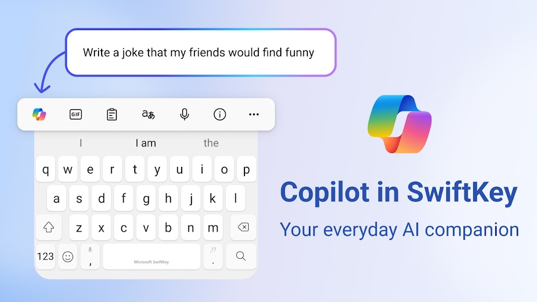Microsoft SwiftKey AI Keyboard screenshot 1