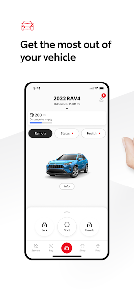 Toyota screenshot 1