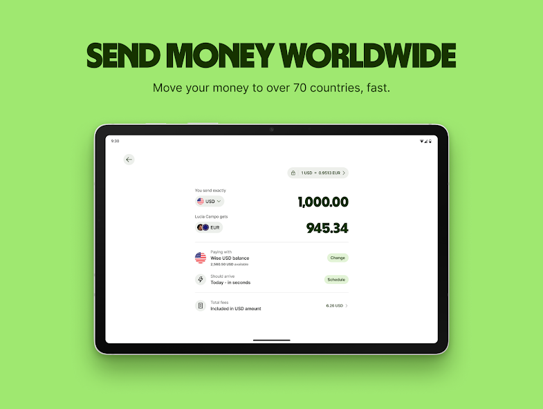 Wise: International Transfers screenshot 8