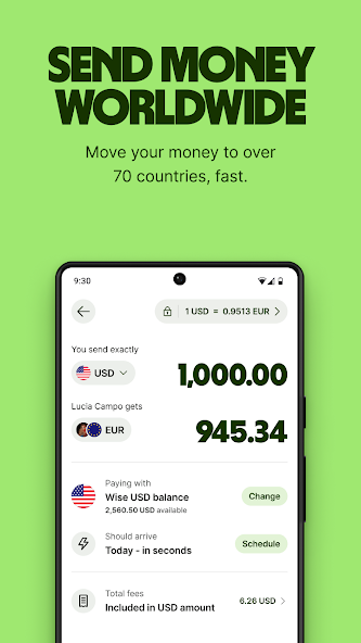 Wise: International Transfers screenshot 12