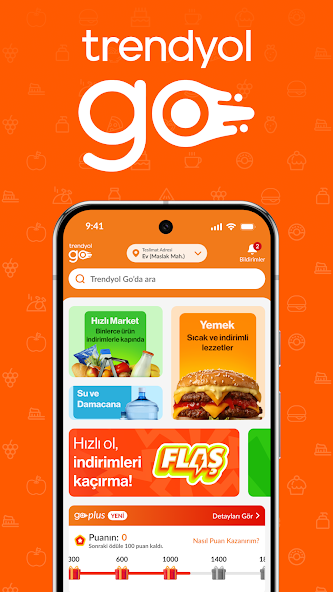 Trendyol Go: Food & Groceries screenshot 1