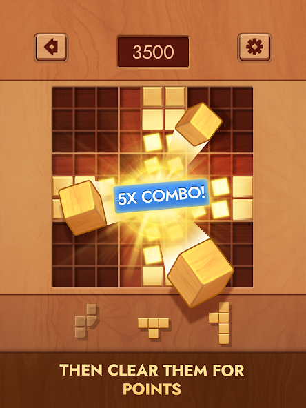 Woodoku - Wood Block Puzzle screenshot 4