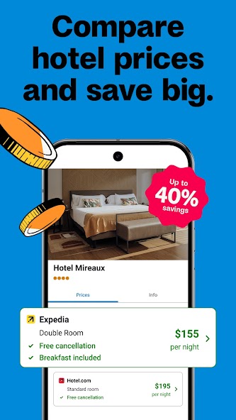 trivago: Compare hotel prices screenshot 1