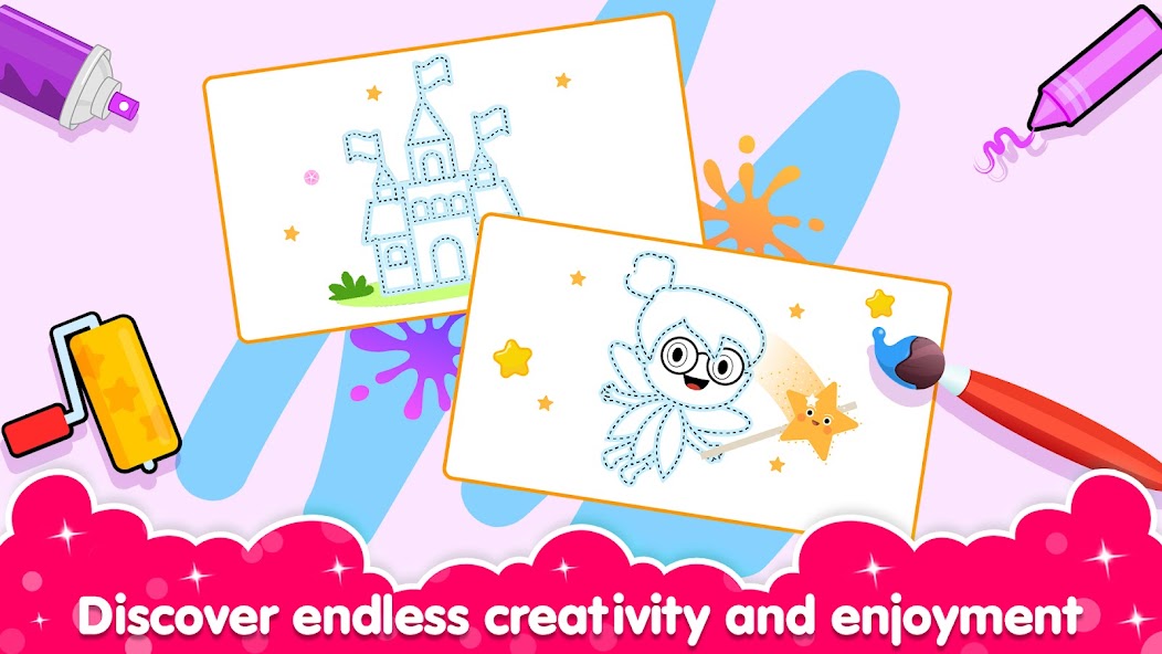 Coloring and Drawing For Girls screenshot 10