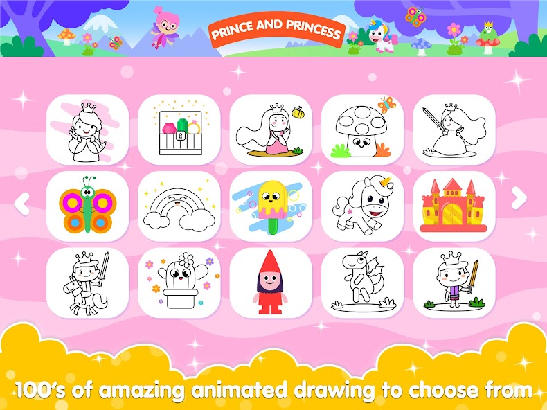 Coloring and Drawing For Girls screenshot 14