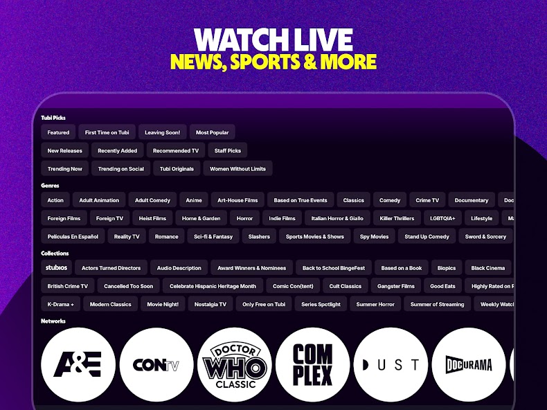 Tubi: Free Movies & Live TV screenshot 20
