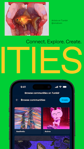 Tumblr—Fandom, Art, Chaos screenshot 5