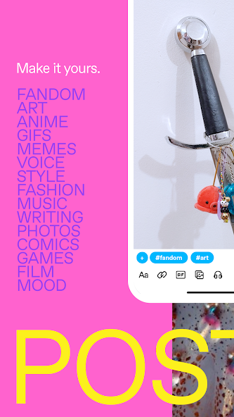 Tumblr—Fandom, Art, Chaos screenshot 8