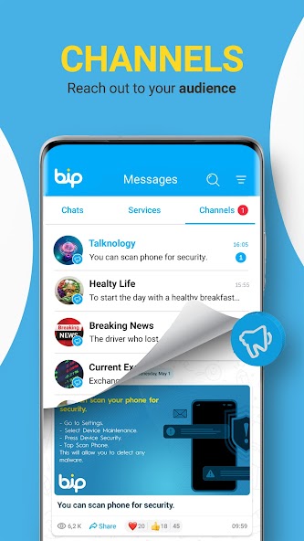 BiP - Messenger, Video Call screenshot 19
